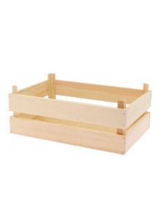 Décoration cagette en bois
